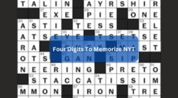 Four Digits To Memorize NYT: All You Need To Know